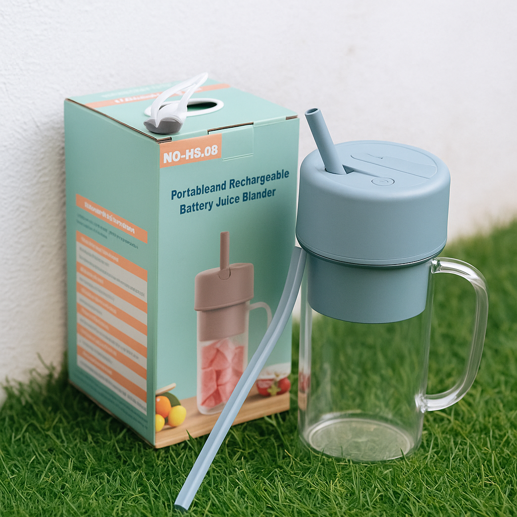 MixerGO. Batidora Portátil con Pajita Integrada